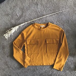 ZARA long sleeve blouse